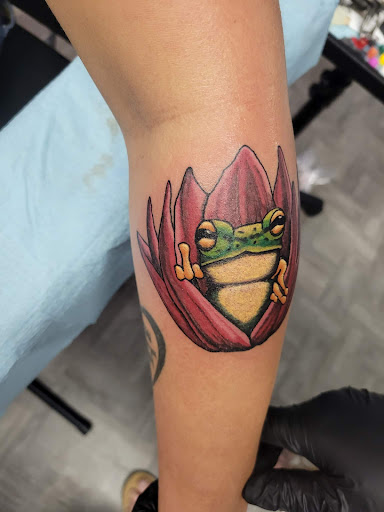 Explore half sleeve forearm tattoo ideas, creative tattoo ideas in Spokane, available at Sweet Inks & Cool Peeps