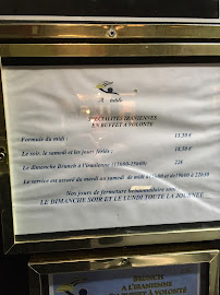 Restaurant de spécialités perses A table à Paris (le menu)
