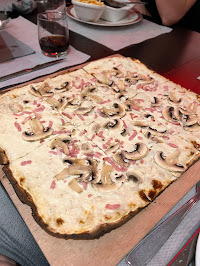 Tarte flambée du Restaurant de spécialités alsaciennes Restaurant À l'arbre vert à Kirchheim - n°1