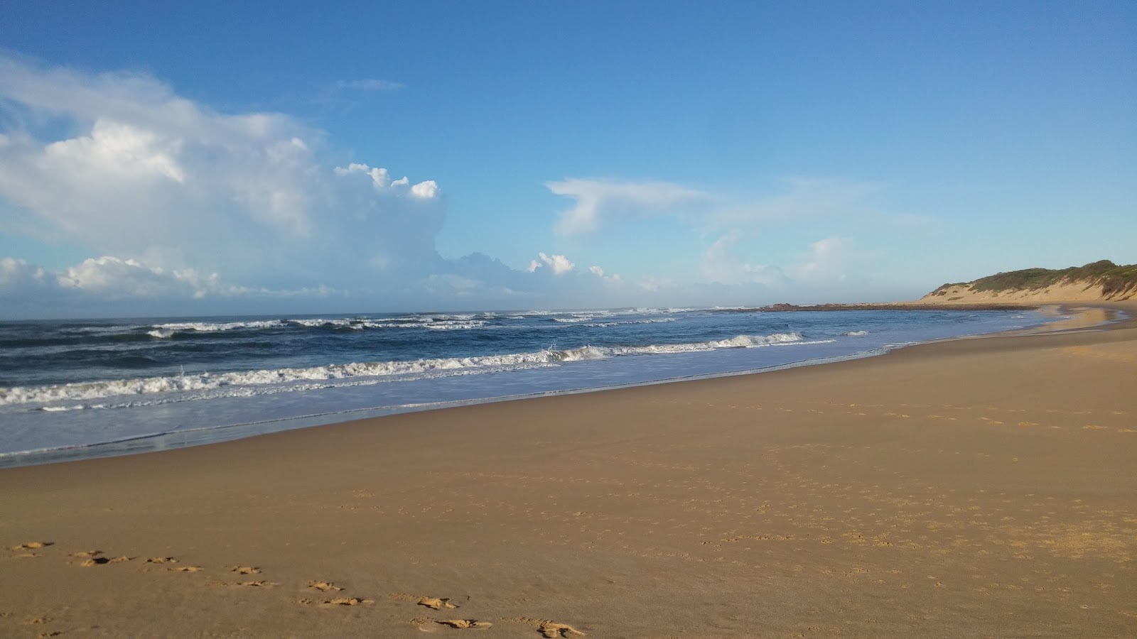 Photo of Forest Downs beach with bright sand surface