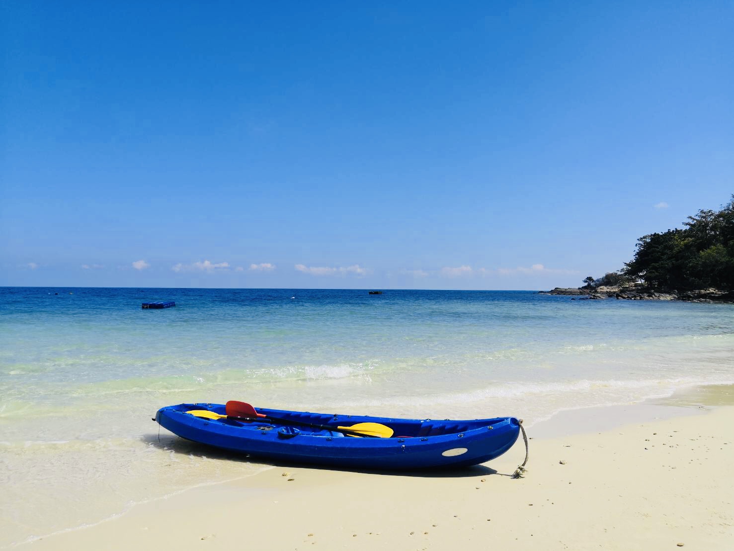 Foto di Cho Beach e l'insediamento