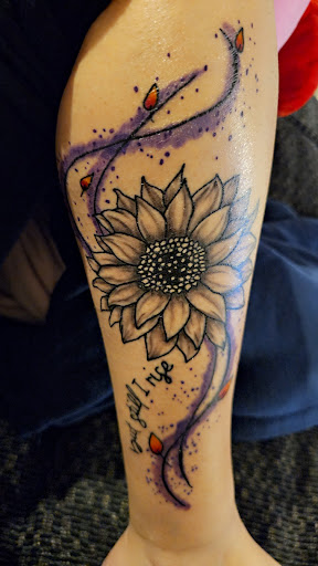 Explore walk by faith tattoo ideas, creative tattoo ideas in Lawrence, available at Skin Illustrations Tattoos & Piercings
