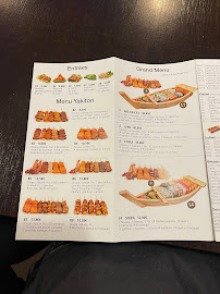 Restaurant japonais Hayaci à Vincennes (la carte)