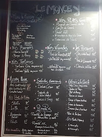 Brasserie Le Moncey à Paris menu