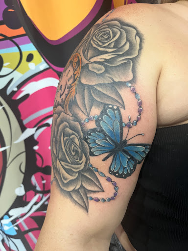 Explore tattoo ideas for collarbone, creative tattoo ideas in Cape Coral, available at UNRIVALED INK