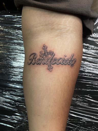 Explore arabic tattoo ideas, creative tattoo ideas in Yakima, available at Wallflower Body Piercing & Crazy Ink Tattoo