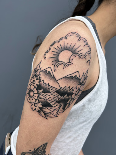 Explore arm tattoo ideas women, creative tattoo ideas in Huntington Beach, available at Working Class Tattoo Company
