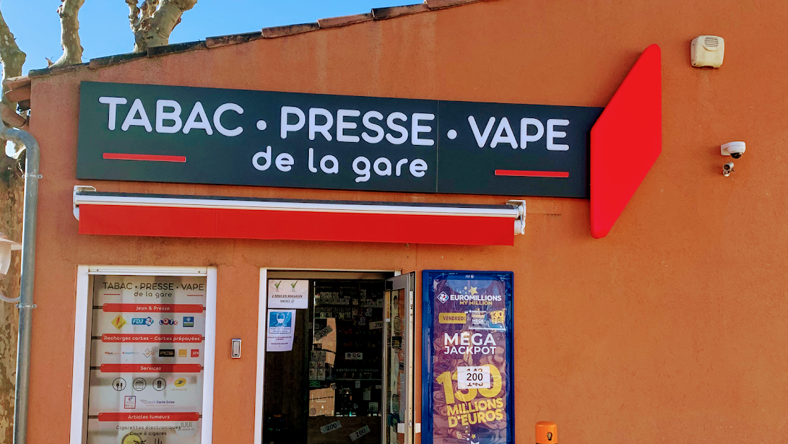 Tabac Presse Vape De La Gare à Venelles (Bouches-du-Rhône 13)