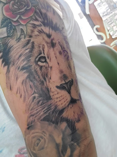 Explore tattoo full sleeve ideas, creative tattoo ideas in Turlock, available at Main street tattoo