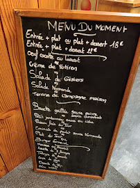 Restaurant français L'Ardoise Gourmande à Vimoutiers (le menu)