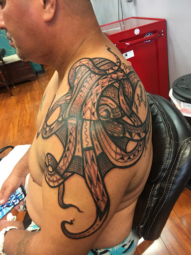 Find mens skull tattoo ideas for your next unique tattoo in Hilo at Native Flesh Tattoo