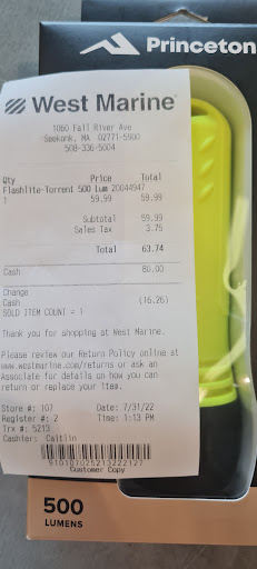 Marine Supply Store «West Marine», reviews and photos, 1060 Fall River Ave, Seekonk, MA 02771, USA