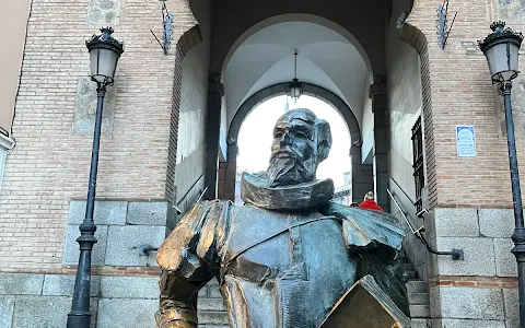 Statue of Miguel de Cervantes image