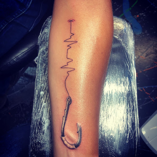 Explore underarm tattoo ideas, creative tattoo ideas in Redding, available at Caddy Daddys