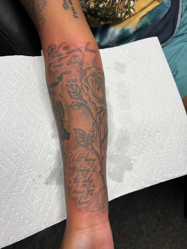 Explore ring finger tattoo ideas, creative tattoo ideas in Las Vegas, available at CmTattoosLv