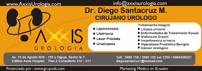 Dr. Diego Santacruz - AXXIS Urología - Médico