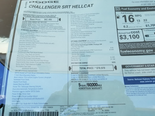 Used Car Dealer «Wayne Hall Chrysler Jeep Dodge», reviews and photos, 507 E Main St, Anamosa, IA 52205, USA