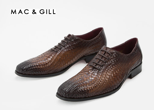 รองเท้าหนังแบบ Oxford Leather Shoes by Mac and Gill