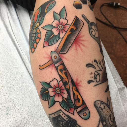 Explore lady gaga tattoo ideas, creative tattoo ideas in Glendale, available at Old West Tattoo
