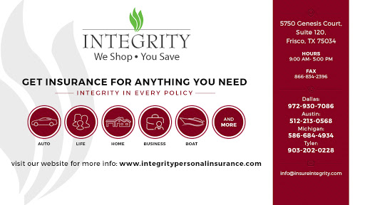 Integrity Insurance Group, 5750 Genesis Ct #120, Frisco, TX 75034, Insurance Agency