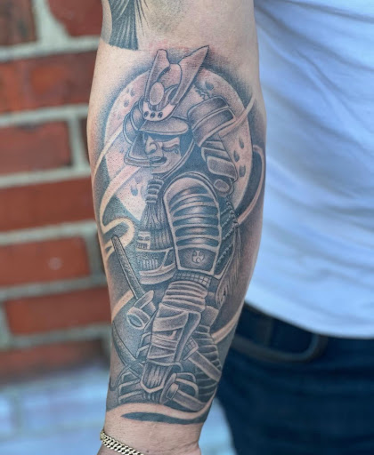 Explore tattoo shop decor ideas, creative tattoo ideas in Manchester, available at Electric Avenue Tattoos