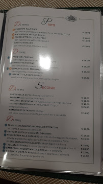 La Coccinella à Rivoli menu