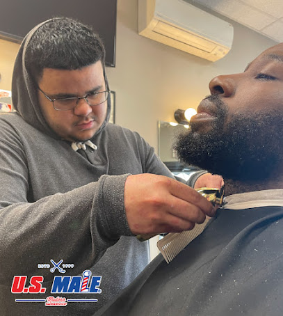 US Male Modern Barber Shop