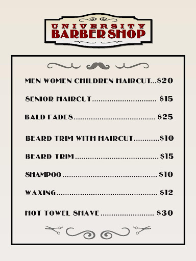 Barber Shop «University Barber Shop», reviews and photos, 1150 500 S, Salt Lake City, UT 84102, USA