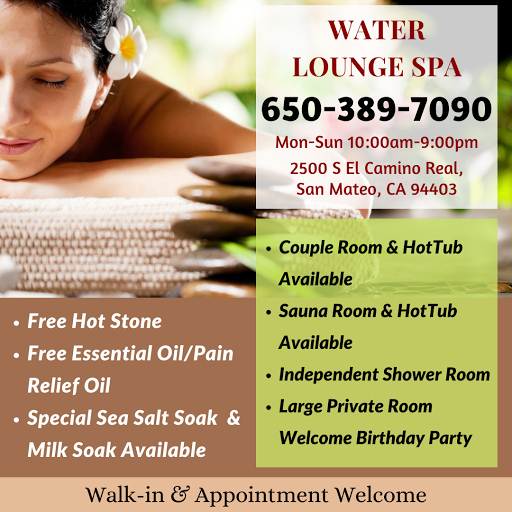 Day Spa «Water Lounge Spa», reviews and photos, 2500 S El Camino Real, San Mateo, CA 94403, USA