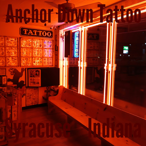 Tattoo Shop «Anchor Down Tattoo Company», reviews and photos, 706 S Huntington St, Syracuse, IN 46567, USA