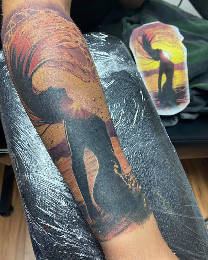 Explore mens tattoo quote ideas, creative tattoo ideas in Owosso, available at Expressions Body Art Studio