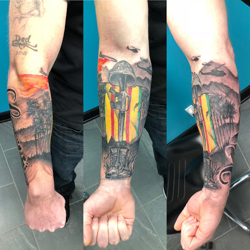 Explore courage tattoo ideas, creative tattoo ideas in Lockport, available at Archer Ink Tattoo