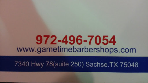 Barber Shop «GameTime Barbershop», reviews and photos, 7340 TX-78 #250, Sachse, TX 75048, USA