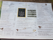 Le Col Vert à Saint-Symphorien menu