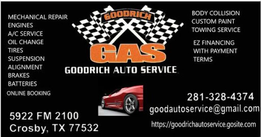 Auto Repair Shop «Goodrich Auto Service», reviews and photos, 5922 FM 2100, Crosby, TX 77532, USA