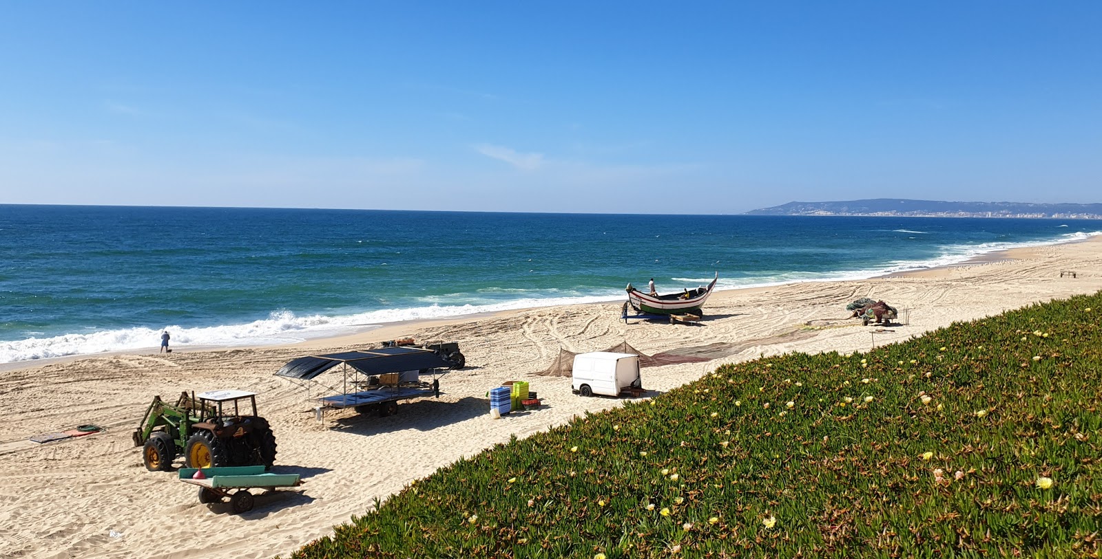 Photo of Praia da Leirosa with long straight shore