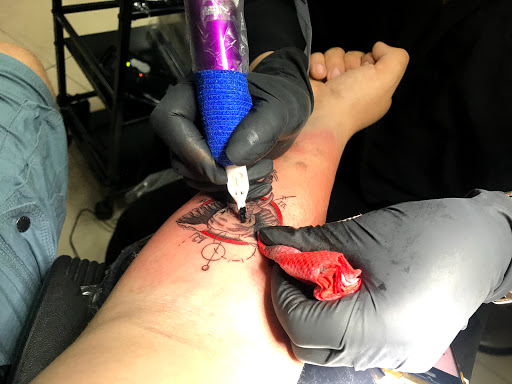 Explore mens name tattoo ideas, creative tattoo ideas in Flushing, available at Ching Tattoo