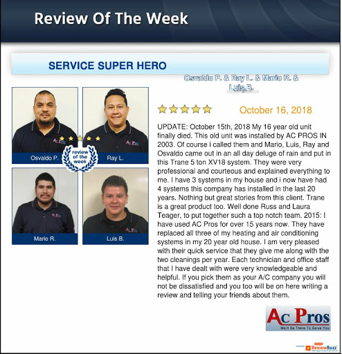 Air Conditioning Contractor «AC Pros», reviews and photos