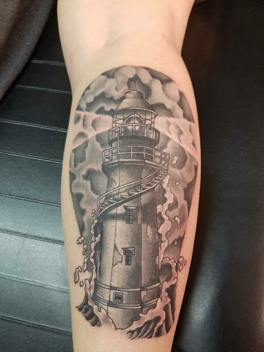 Explore hufflepuff tattoo ideas, creative tattoo ideas in Phenix City, available at Skin Traditions Tattoo Studio