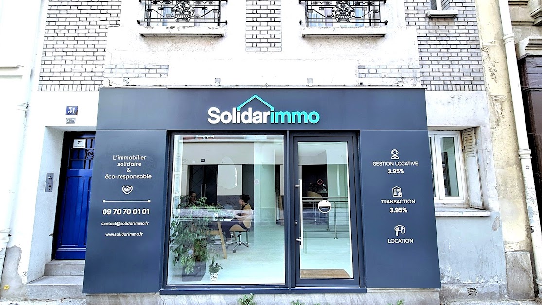 Solidarimmo : Première agence immobilière solidaire et éco-responsable - gestion locative - vente - location à Paris (Paris 75)
