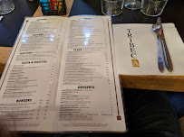 Tribeca à Paris menu