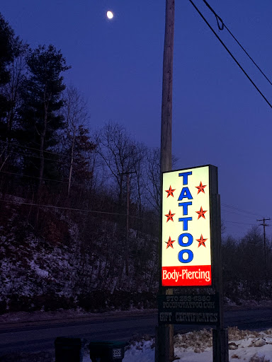 Tattoo Shop «Pocono Tattoo Studio North», reviews and photos, 164 Grandview Ave, Honesdale, PA 18431, USA