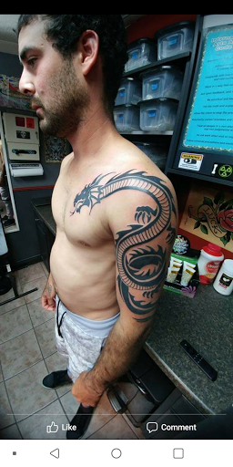 Explore chest tattoo ideas, creative tattoo ideas in Bethlehem, available at Southside Ink