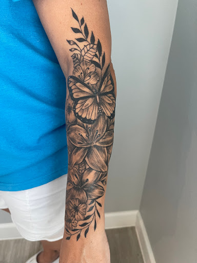 Explore manifest tattoo ideas, creative tattoo ideas in Magnolia, available at Lucky Sparrow Tattoo Shop and Piercing