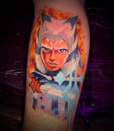 Explore anakin tattoo ideas, creative tattoo ideas in Titusville, available at Exclusive Ink Studio