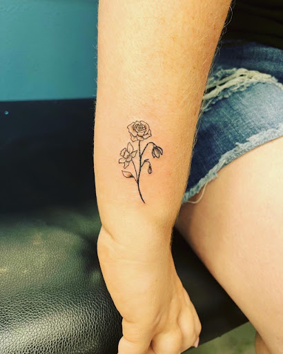 Explore st michael tattoo ideas, creative tattoo ideas in Foley, available at Symbolic Ink Tattoo Studio