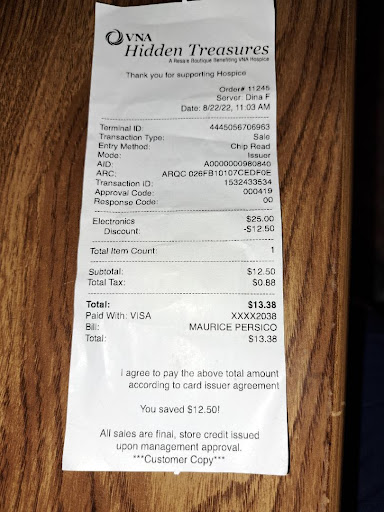 Thrift Store «VNA Hidden Treasures», reviews and photos, 656 21st St, Vero Beach, FL 32960, USA