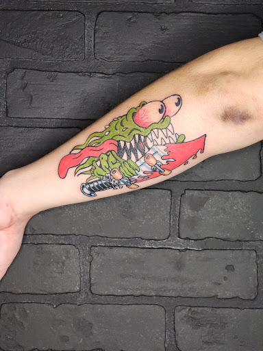 Explore spiderman tattoo ideas, creative tattoo ideas in Owensboro, available at Shaka Tattoo owensboro ky