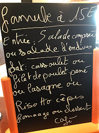 Carte du Café-restaurant du Pont des Vannes à Le Pont-de-Claix