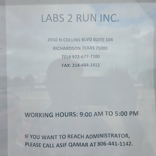 Labs 2 Run Inc